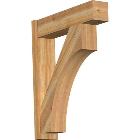 Westlake Block Rough Sawn Outlooker, Western Red Cedar, 8W X 32D X 40H